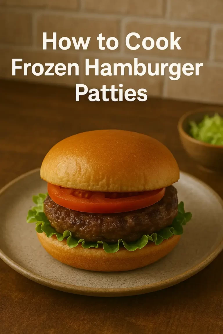 How-to-Cook-Frozen-Hamburger-Patties-(Grill,-Stovetop,-Oven-&-Air-Fryer-Guide)-9 How to Cook Frozen Hamburger Patties (Grill, Stovetop, Oven & Air Fryer Guide)