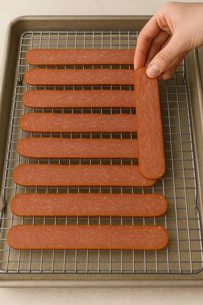 Turkey Bacon in the Oven