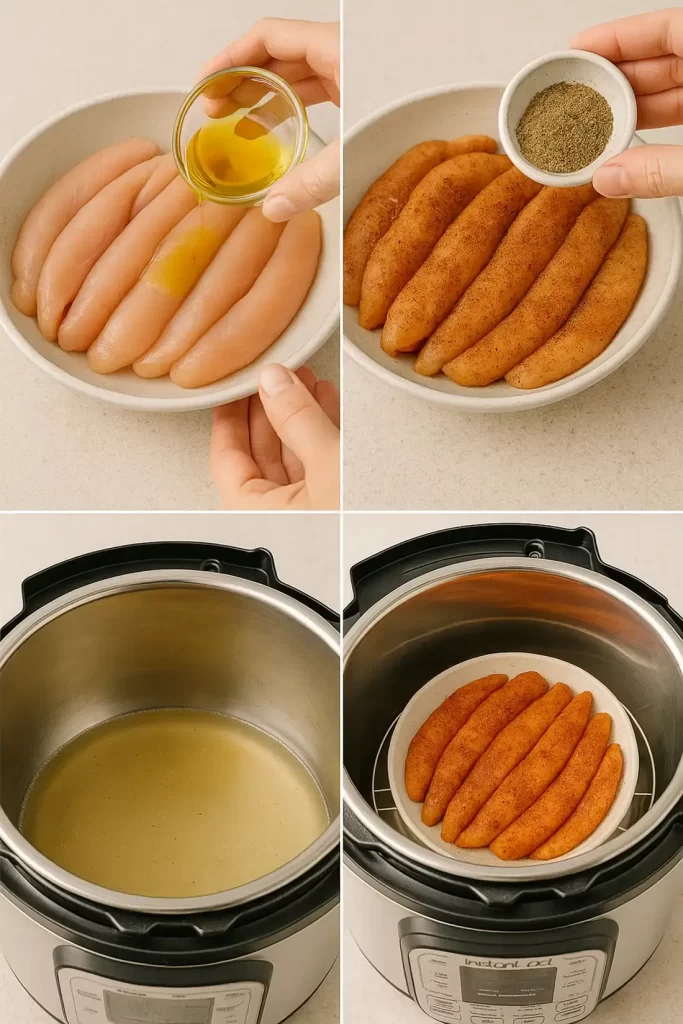 Instant Pot Chicken Tenders Recipe Juicy Flavorful Ready in Minutes 10