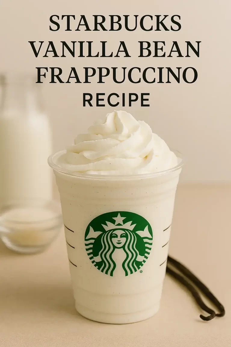 Starbucks-Vanilla-Bean-Frappuccino-Recipe-(Copycat)-17 Starbucks Vanilla Bean Frappuccino