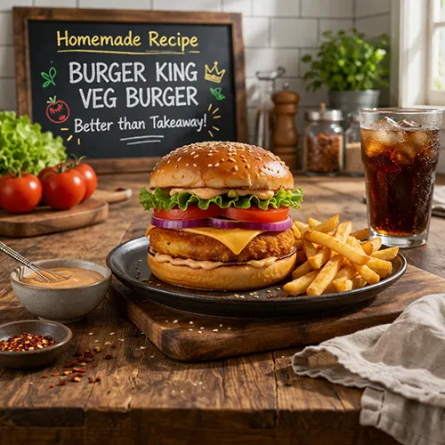 burger king veg burger recipe
