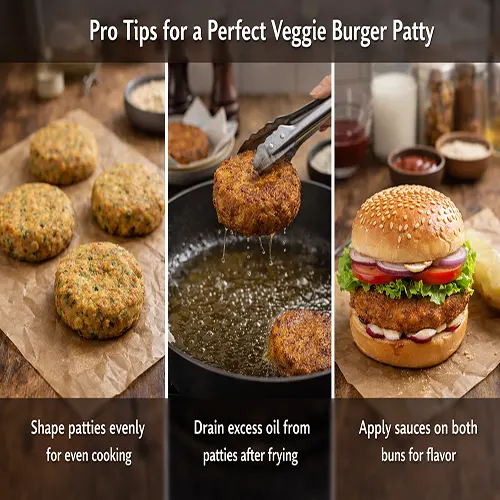 pro tips burger king veg burger recipe